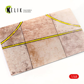 1/48 Kelik RPK runway Base - Acrylic 3 mm (280 x 180 mm) (170 g) KS48001