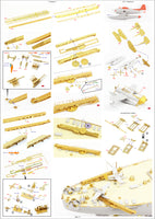 1/350 Pontos Model USS BB-63 Missouri 1945 Detail Up Set for HB (20B Deck Blue) 37034FB