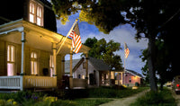 Woodland Small US Flag - Wall Mount 5953 - MPM Hobbies