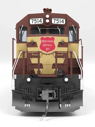 HO Broadway Ltd EMD SD45 WC 7514 Maroon & Yellow No-Sound/DCC-Ready 9826