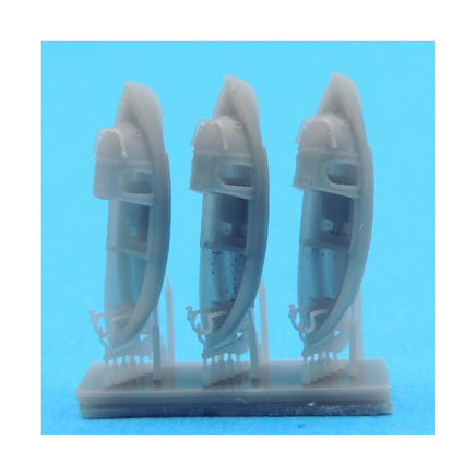 1/700 Black Cat Models 26ft hard top motor whaleboat Mk.1 (x3) AC700021c