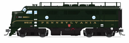 HO Broadway Ltd EMD F3 A/B PRR 9510A/9510B DGLE Single Stripe A-Unit No-Sound / DCC-Ready Unpowered B 9673