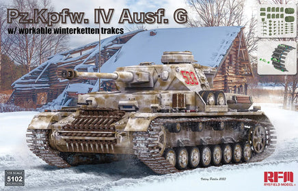 1/35 Ryefield Models Pz.Kpfw. IV Ausf. G w/Workable Winterketten Tracks 5102
