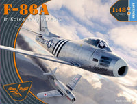 1/48 Clear Prop F-86A in Korea early variants 4825