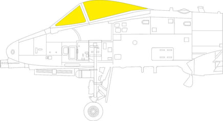1/48 Eduard Paint Mask for HOBBY BOSS A-10C EX915