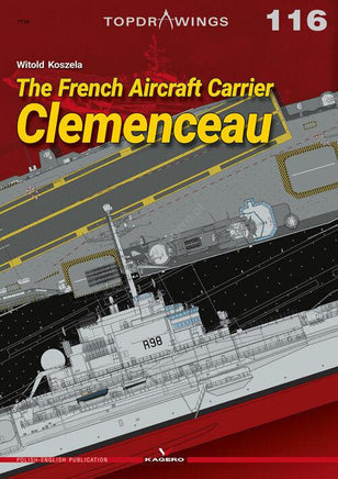 Kagero Publishing The French Aircraft Carrier Clemenceau 07116