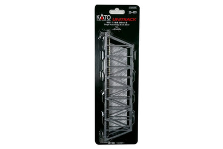 N Kato Single Truss Bridge Silver 248mm 20-433