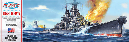 1/535 Atlantis Models USS Iowa (BB-61) World War II Battleship 369