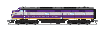 N Broadway Ltd EMD E7 A/B ACL 533/760B Purple & Silver, A-Unit Paragon4 Sound/DC/DCC, Unpowered B-Unit 8760