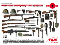 1/35 ICM WWI German Infantry Weapons & Equipment 35678