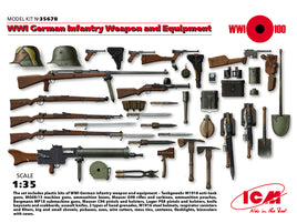 1/35 ICM WWI German Infantry Weapons & Equipment 35678