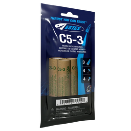 Estes Rockets C5-3 Engines 010022