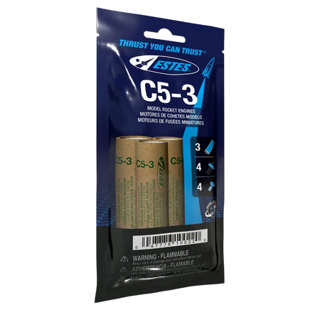 Estes Rockets C5-3 Engines 010022