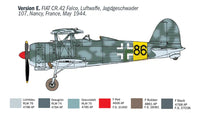 1/72 Italeri FIAT CR.42 CN "Falco" night fighter 1485 - MPM Hobbies