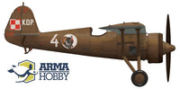 1/72 Arma Hobby PZL P.11C Kresy Model Kit 70017