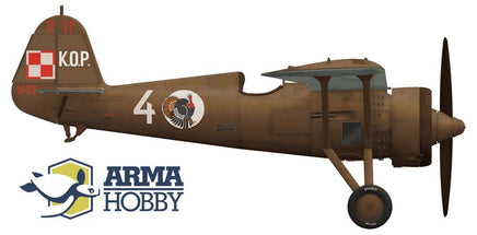 1/72 Arma Hobby PZL P.11C Kresy Model Kit 70017