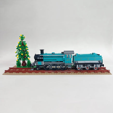 Jie-Star Retro Steam Train with Base (1031 pcs) 59020