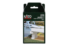 N Kato Double Track Pier Set Poured 50mm 23-019