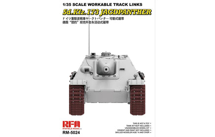 1/35 Ryefield Models Workable Track Links for Jagdpanther Ausf.G2 5024