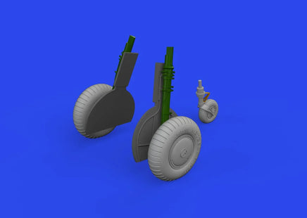 1/48 Eduard Bf 108 regular wheels LooKplus for EDUARD 644276