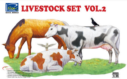 1/35 Riich Livestock Set Vol.2 35015