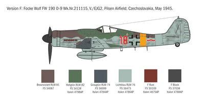1/72 Italeri FW 190 D-9 1312