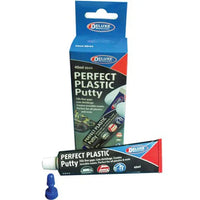 Perfect Plastic Putty packaging with tube and box on a white background