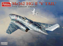 1/48 Amusing Hobby Me 262 HG III "V Tail" 48A004 - MPM Hobbies