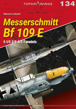 Kagero Publishing Messerschmitt Bf 109 E E-1/E-3/E-4/E-7 Models Book 07134