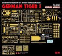 1/35 Ryefield Tiger I Early w/Wittmann 5140