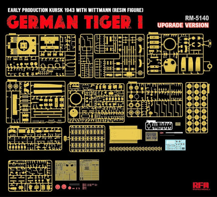 1/35 Ryefield Tiger I Early w/Wittmann 5140