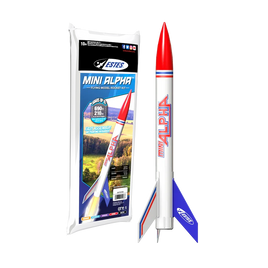 Estes Rockets Mini Alpha Flying Model Rocket Kit 002098