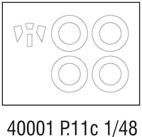 1/48 Arma Hobby PZL P.11c Expert Plastic Model Kit 40001