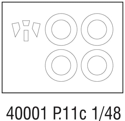1/48 Arma Hobby PZL P.11c Expert Plastic Model Kit 40001