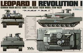 1/35 Tiger Model German Main Battle Tank Leopard II Revolution I 4629