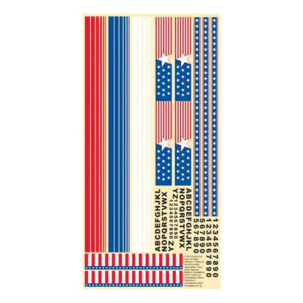 Estes Water Slide Decal Set 003170