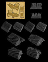 1/350 Green Strawberry Klingon Bird of Prey - B rel class - radiators Upgrade Set 10620