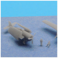 1/700 Black Cat Models Grumman F4F Wildcat, folded wings AC700026b