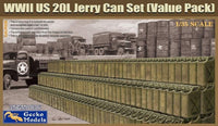 1/35 Gecko Models WWII US 20L Jerry Can Set [Value Pack] 35GM0036