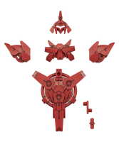 1/144 Bandai 30MM Option Armor for Commander (Portanova Exclusive / Red) 2487794