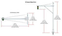 N Woodland Mast Arm Traffic Lights 5637 - MPM Hobbies