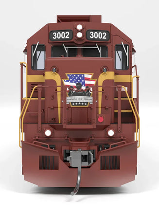 HO Broadway Ltd EMD SD45 Louisville & Indiana 3002 "Honoring Our Veterans" Paragon4 Sound/DC/DCC 9810