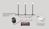 N Woodland Entry Wall Mount Lights 5659