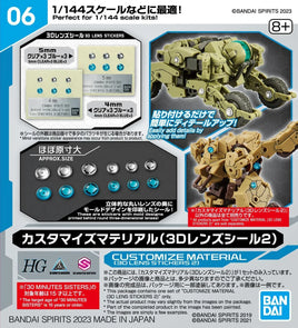 1/144 Bandai 30MM Customize Material (3D Lens Stickers 2) 2696191