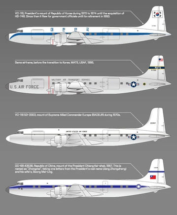1/144 Academy USAF C-118 Liftmaster 12634