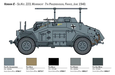 1/56 Italeri Sd. Kfz. 222/223 15769