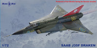1/72 Mikro Mir Saab J35F Draken 72-027