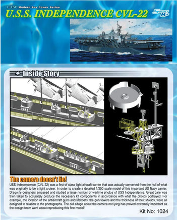 1/350 Dragon Model USS Independence CVL-22 1024