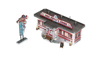HO Woodland Miss Molly's Diner BR5066