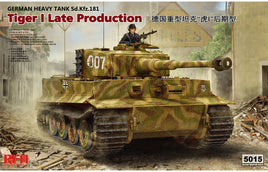 1/35 Ryefield Models Pz.Kpfw.VI Ausf.E Sd.Kfz.181 Tiger I Late Production 5015